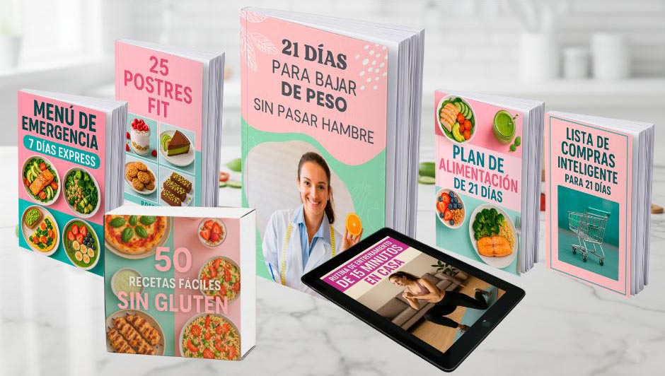21 días para bajar de peso sin pasar hambre